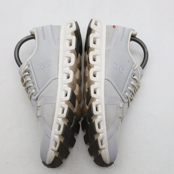 On Running Cloud 5 Women's Size 8 Lifestyle Gray Athletic Running Sneakers Shoes - Picture 7 of 12